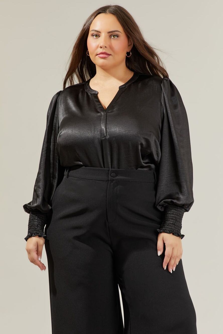 SugarLips Black Blouse